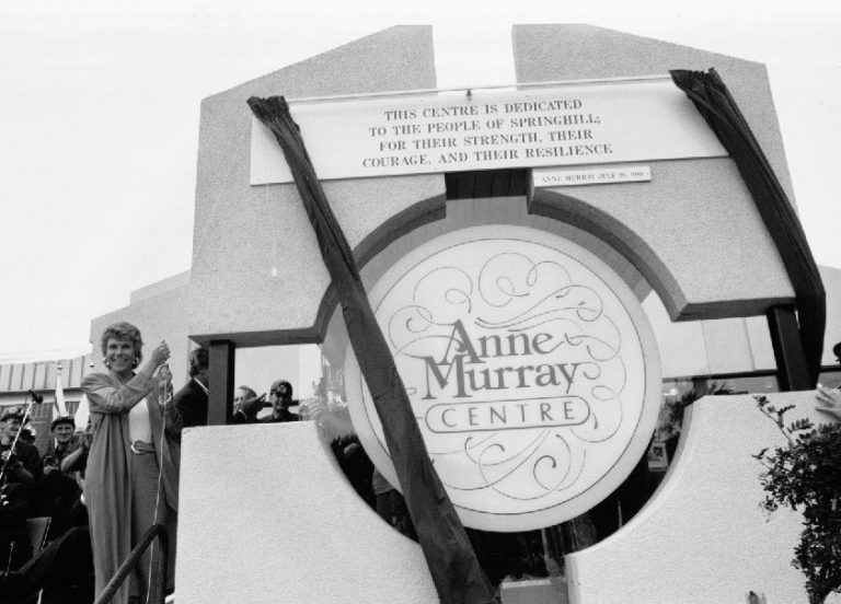 Opening of the Anne Murray Centre