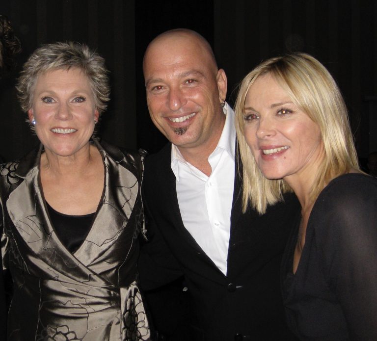 Anne, Howie Mandel, and Kim Cattrall at the Canada’s Walk of Fame ceremony