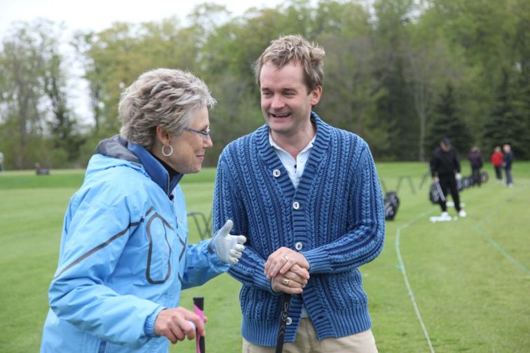 Anne and Seamus O’Regan at the Anne Murray Charity Golf Classic in Support of Colon Cancer Canada