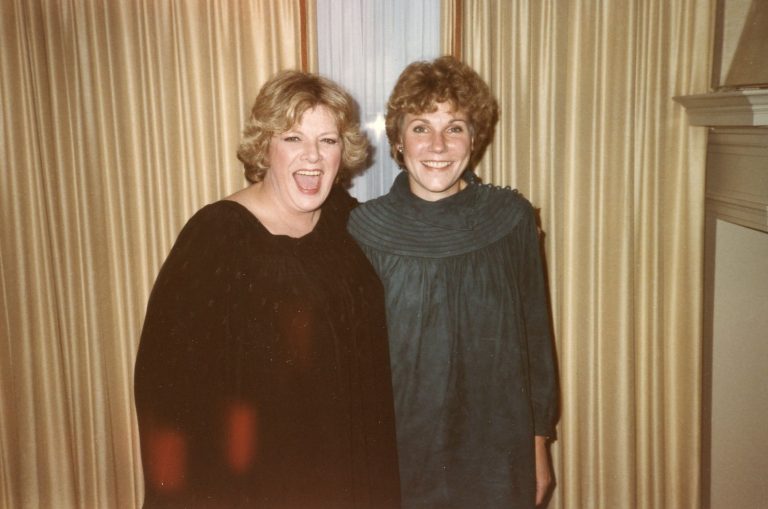 Anne with Rosemary Clooney at Roy Thompson Hall