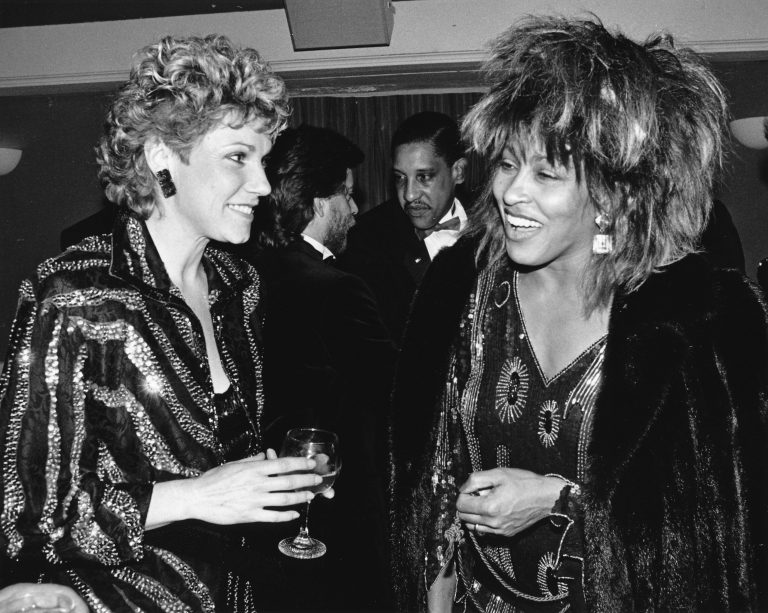 Anne with Tina Turner
