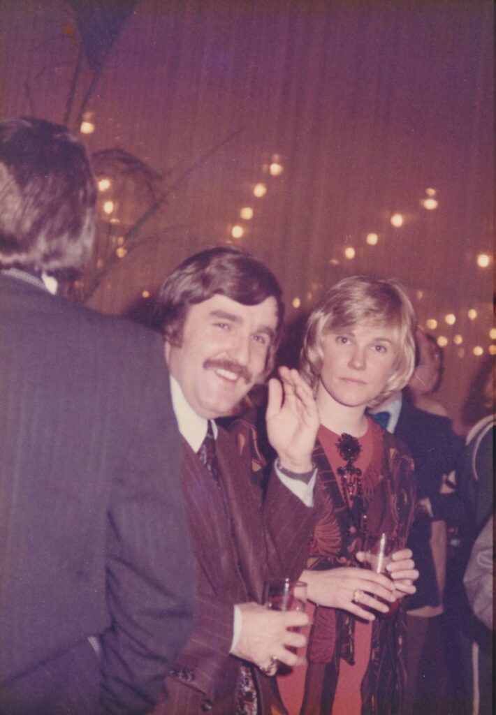 Anne with Leonard Rambeau at the JUNOs