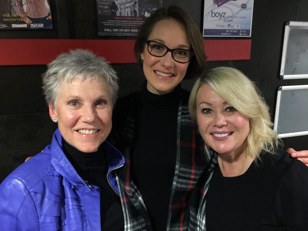 Anne with fans