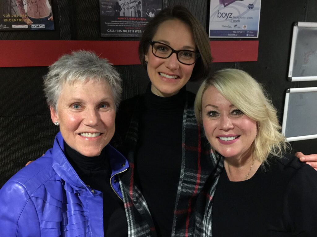 Anne with fans