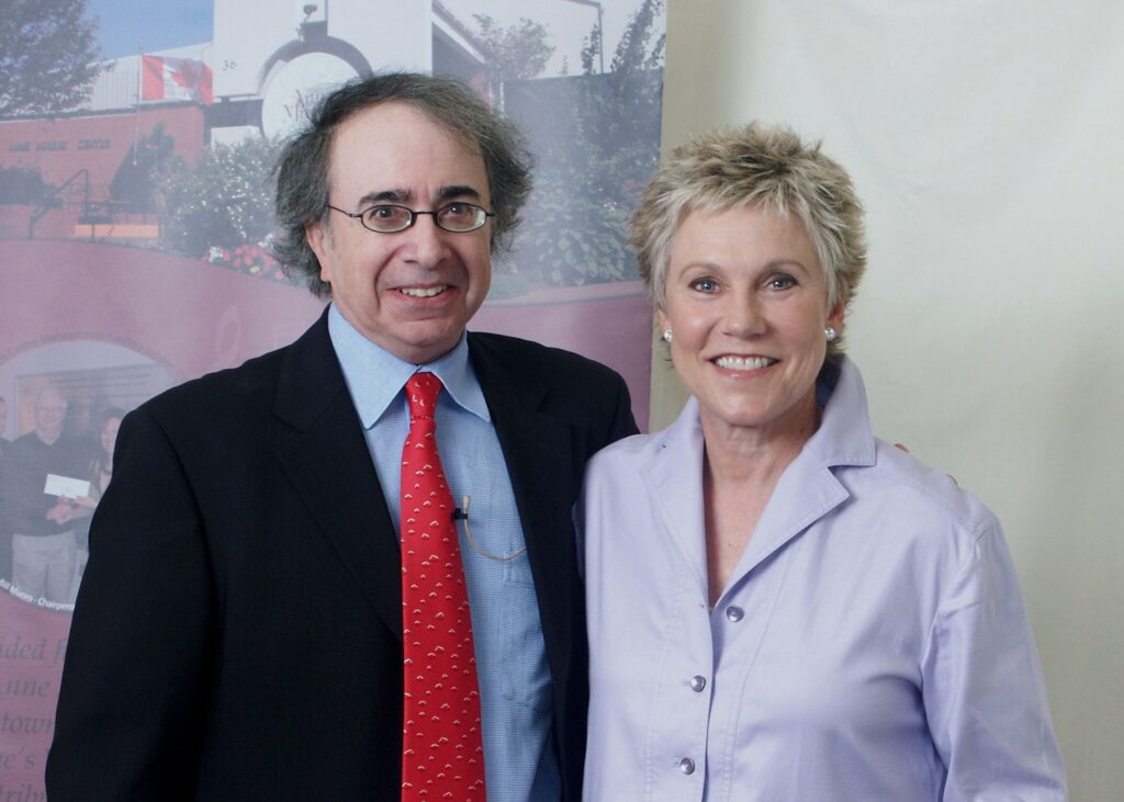 Anne with Michael Posner in Springhill